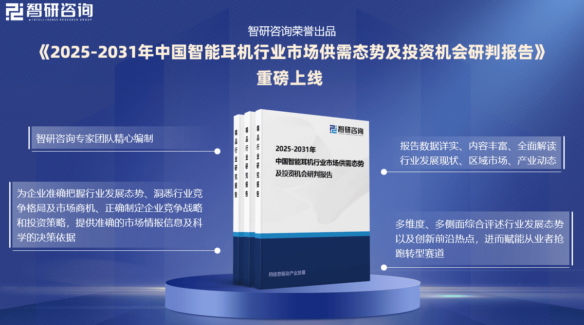 耳机行业市场分析及投资前景研究报告智研咨